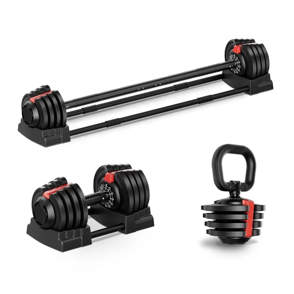 Auto dumbbell 3 in 1